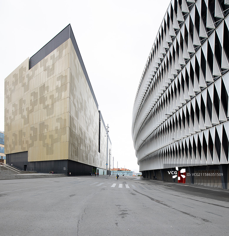 毕尔巴鄂竞技足球队主场-圣马梅斯体育场图片素材