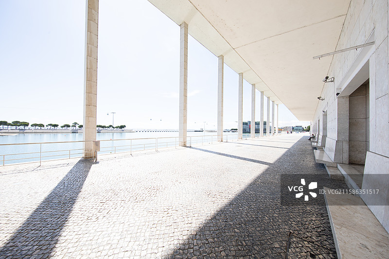 里斯本世博会-葡萄牙国家馆。图片素材