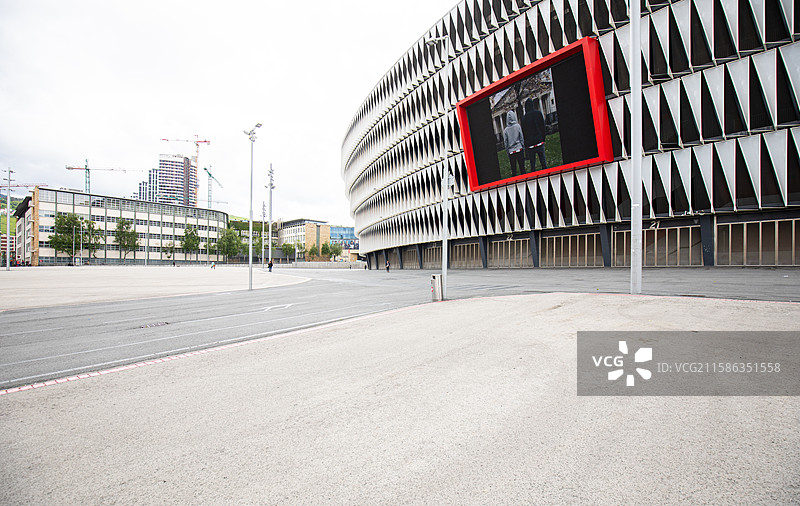 毕尔巴鄂竞技足球队主场-圣马梅斯体育场图片素材