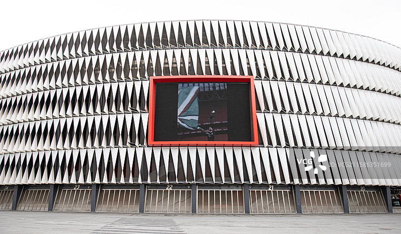 毕尔巴鄂竞技足球队主场-圣马梅斯体育场图片素材