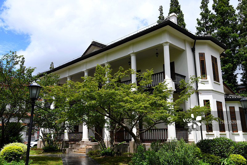 上海华东政法大学 圣约翰大学近代建筑图片素材