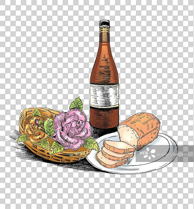 美味西式早餐图片素材