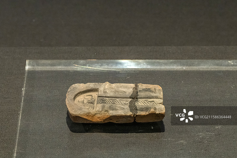 陕西历史博物馆刀模西周时期宝鸡市岐山县李家铸铜作坊出土图片素材