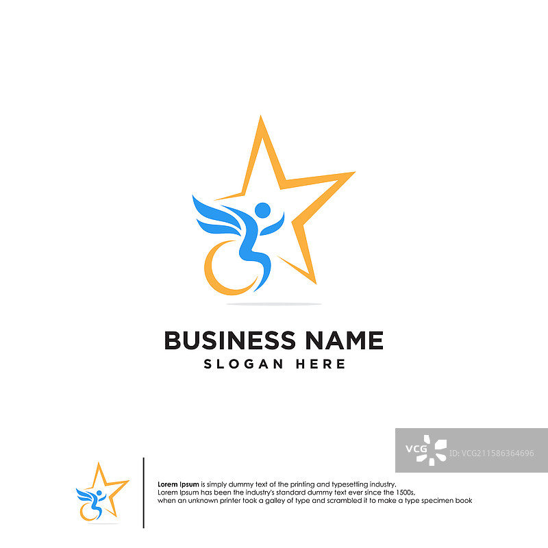 残疾人标志设计模板图片素材