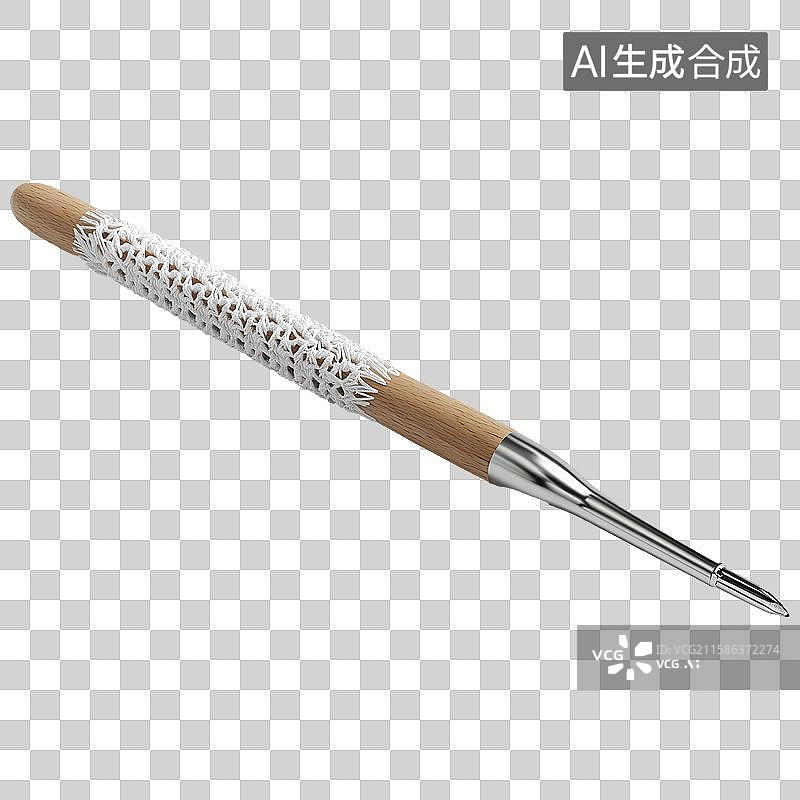 【AI数字艺术】3D风格钩衣针元素图片素材