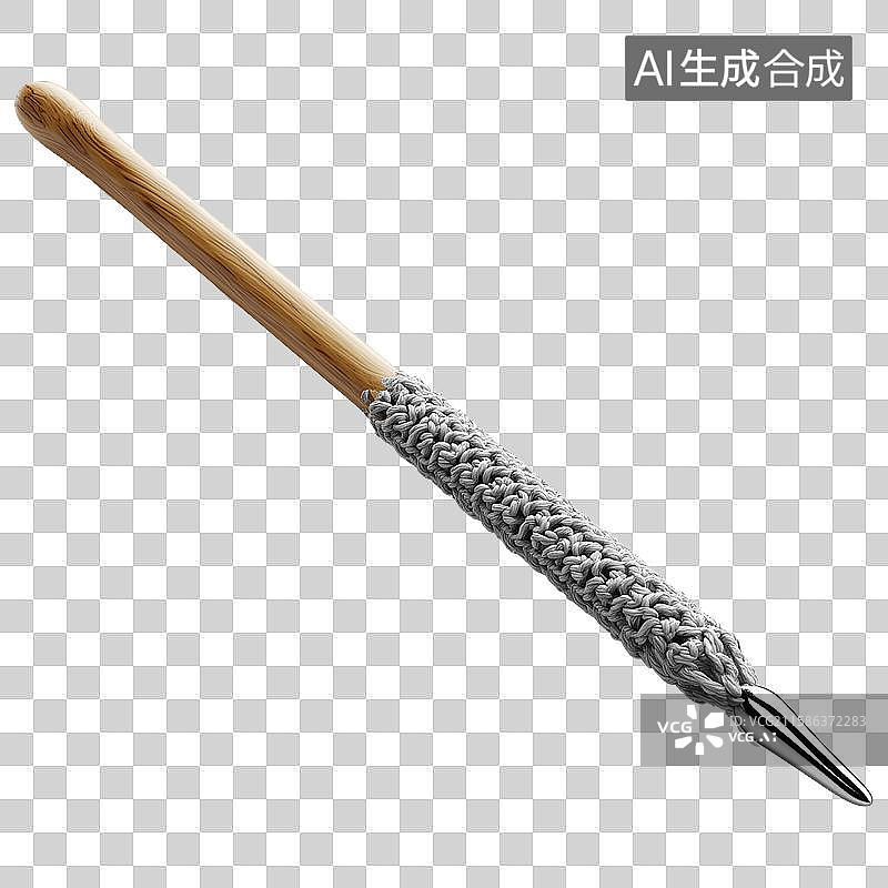 【AI数字艺术】3D风格钩衣针元素图片素材