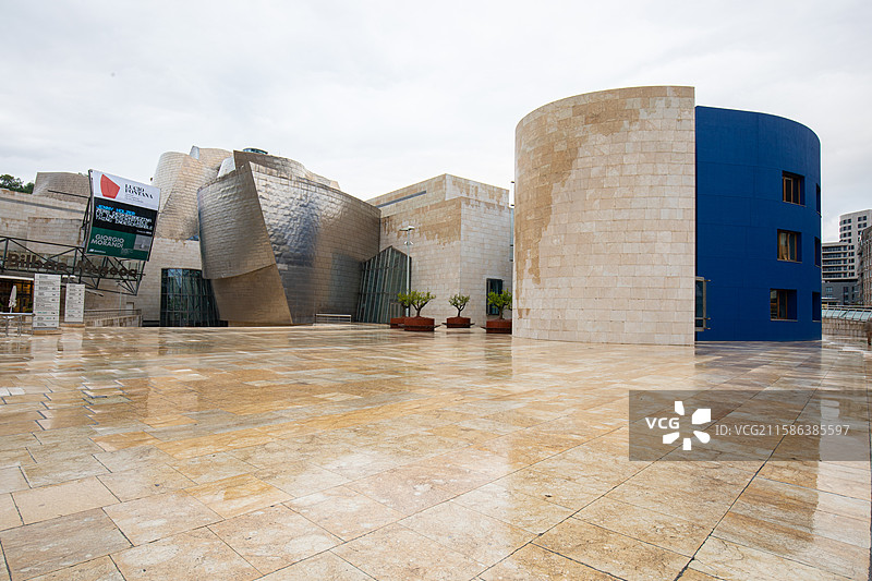 毕尔巴鄂古根海姆博物馆图片素材