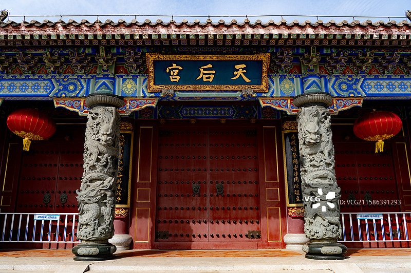 妈祖文化园天后宫图片素材