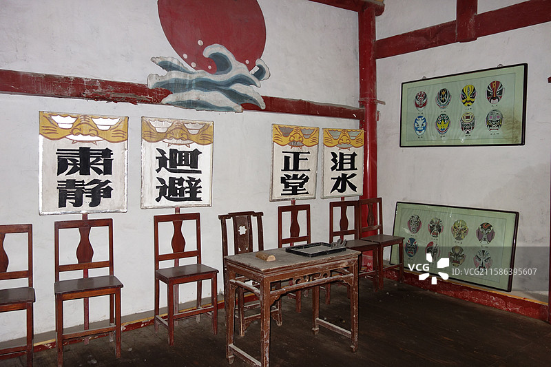 陕西省陕南汉中市略阳县略阳江神庙图片素材