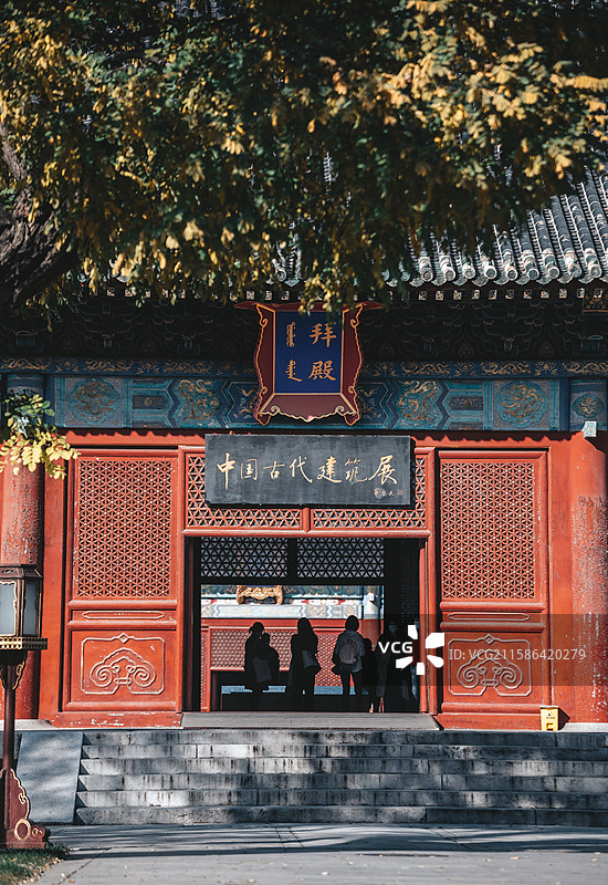 北京先农坛，中国古代建筑博物馆，拜殿图片素材