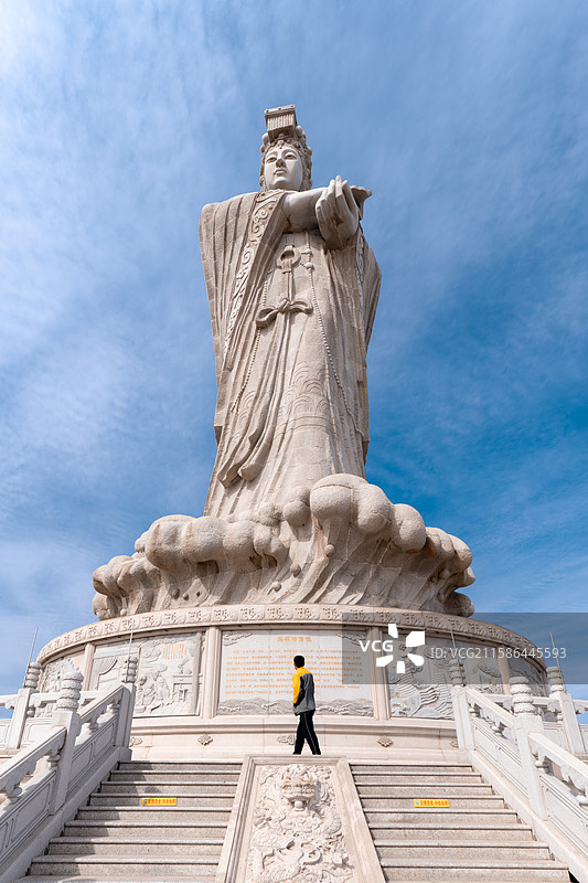 妈祖文化园妈祖像图片素材