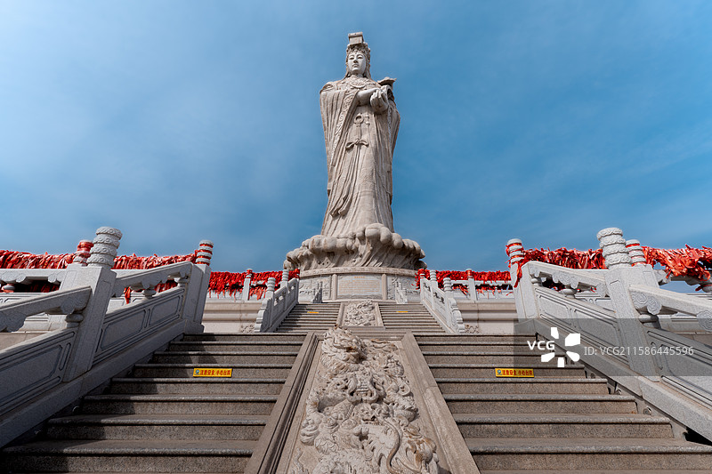 妈祖文化园妈祖像图片素材