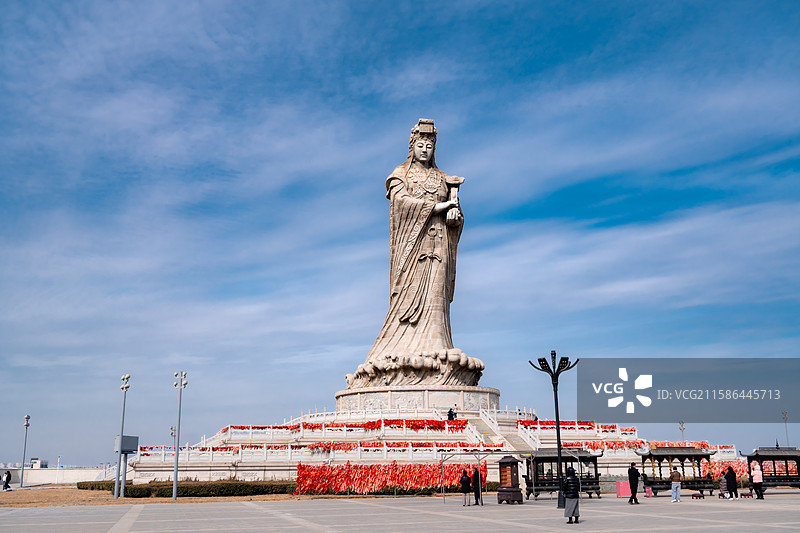 妈祖文化园妈祖像图片素材