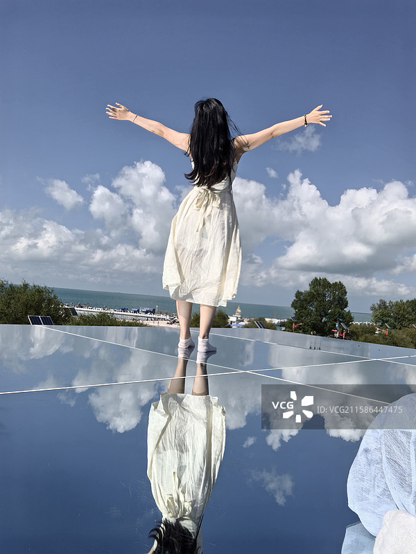 向往自由图片素材