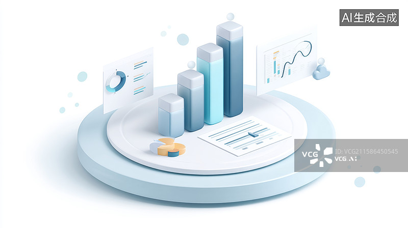 【AI数字艺术】数据分析展示平台图片素材