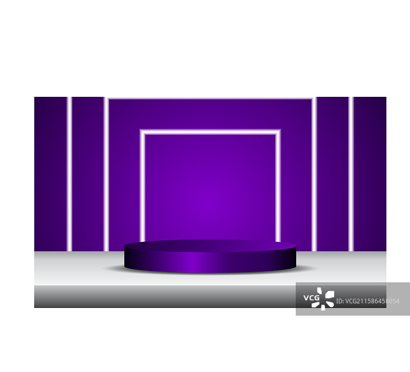 3D产品展台背景抽象几何图形图片素材