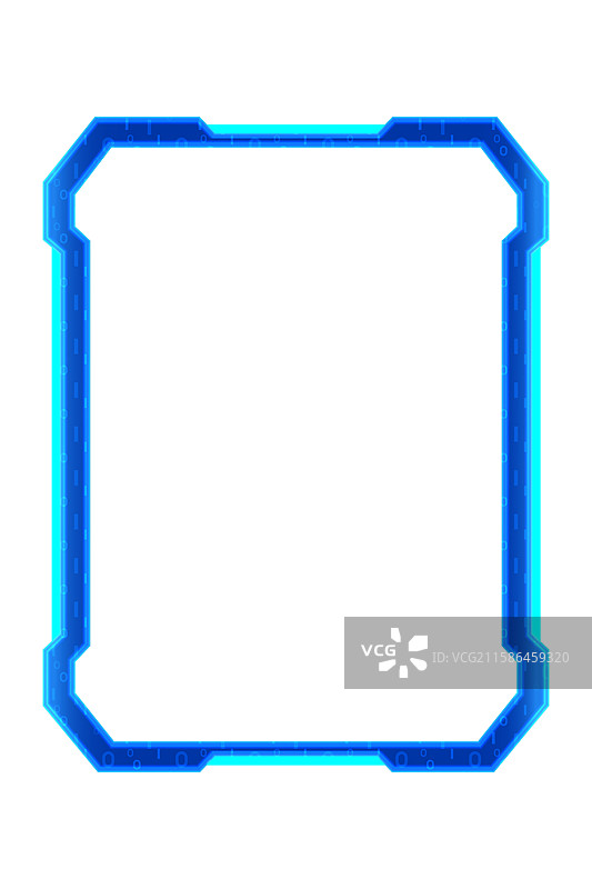 智能科技边框图片素材