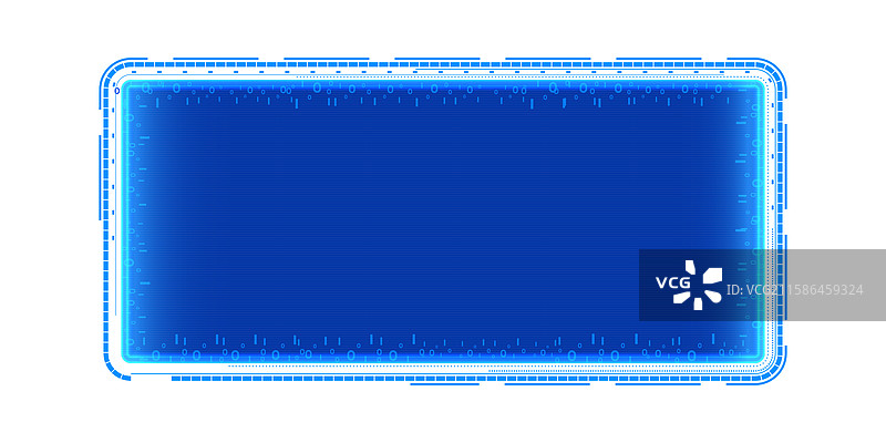 智能科技边框图片素材