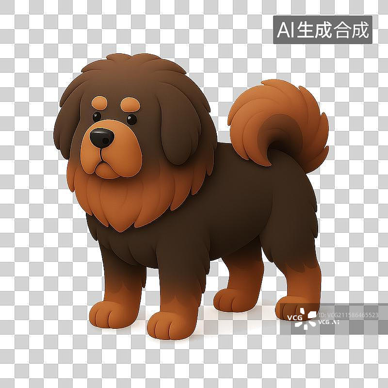 【AI数字艺术】狗 宠物 宠物狗 藏獒 凶 藏族图片素材