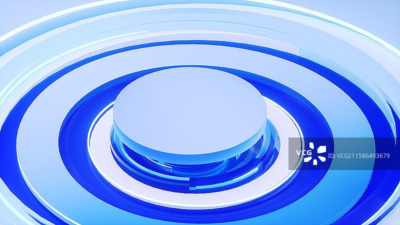 科幻未来三维展台科技背景图片素材