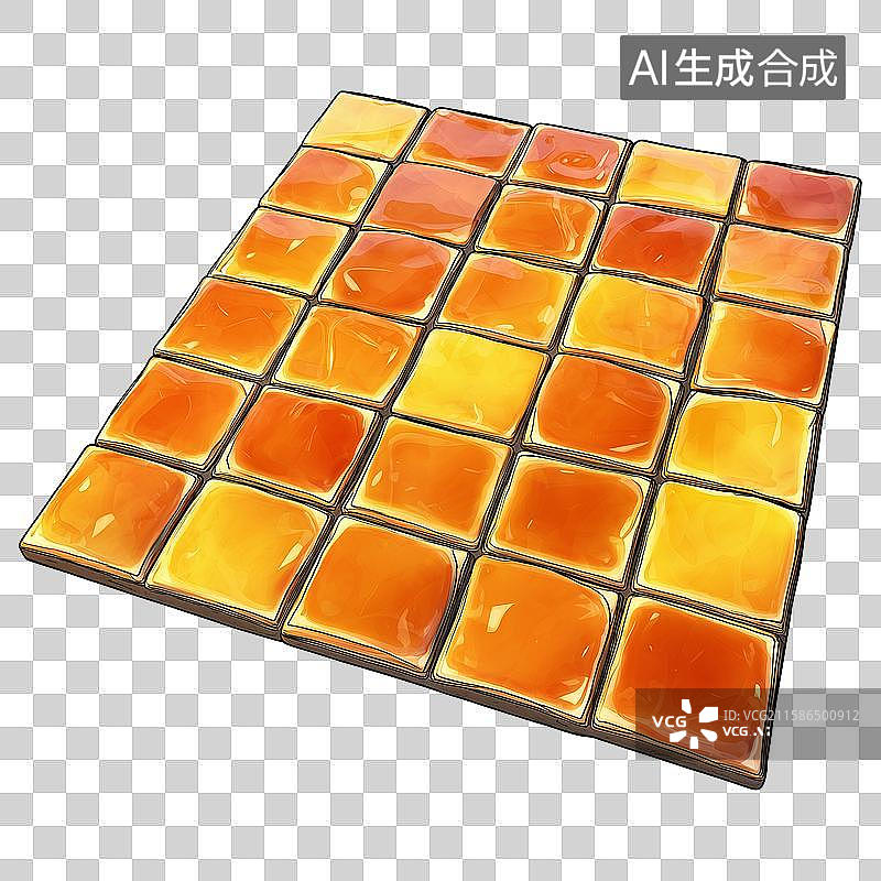 【AI数字艺术】3D家居风格瓷质砖元素图片素材