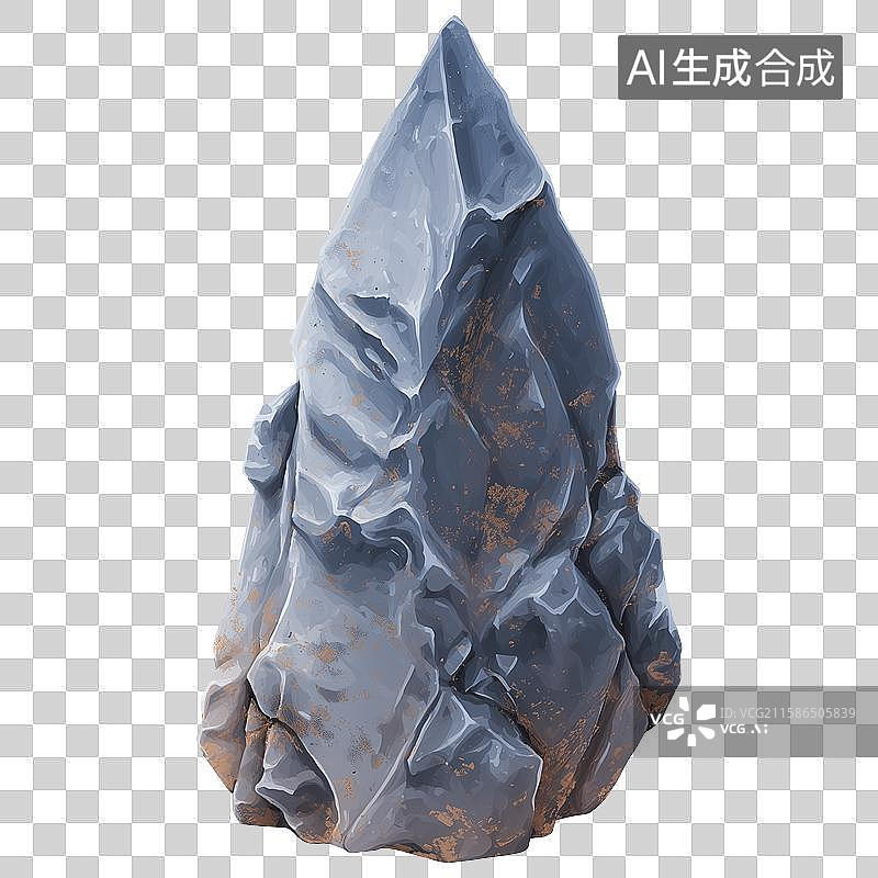 【AI数字艺术】3D风格打火石元素图片素材