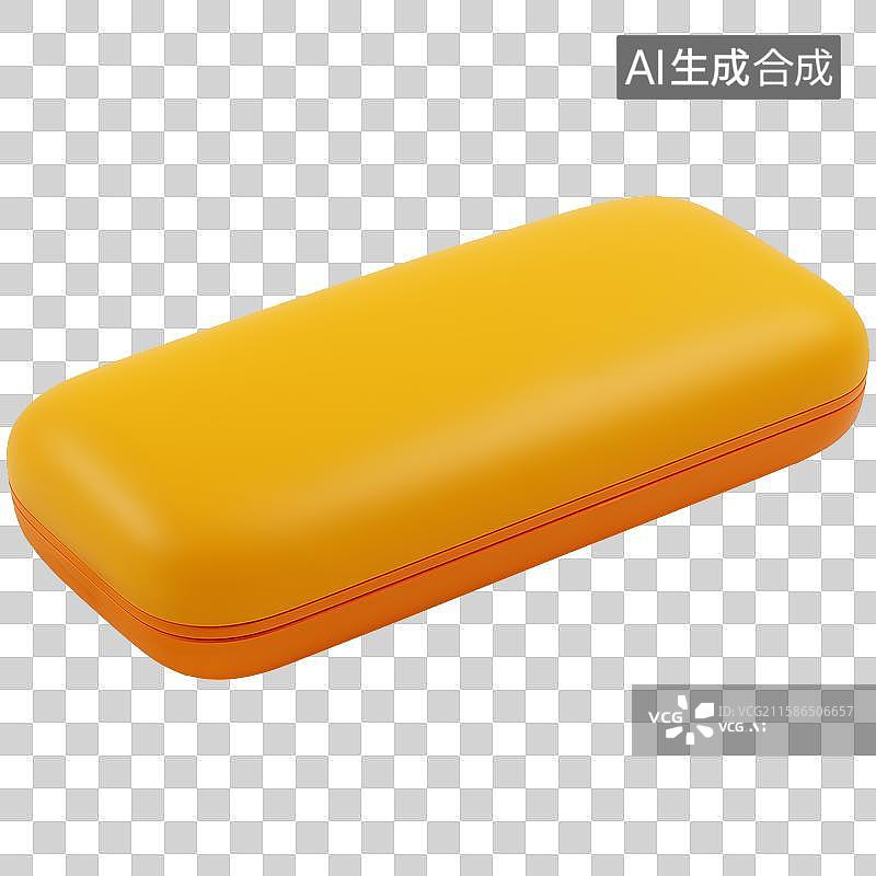 【AI数字艺术】3D风格眼镜盒元素图片素材