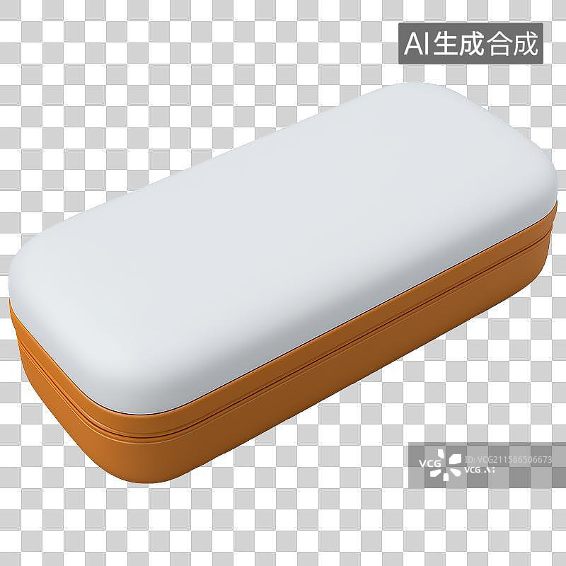 【AI数字艺术】3D风格眼镜盒元素图片素材