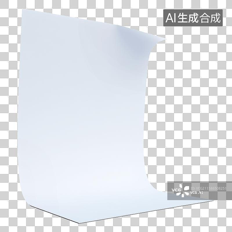 【AI数字艺术】3D风格A4纸元素图片素材