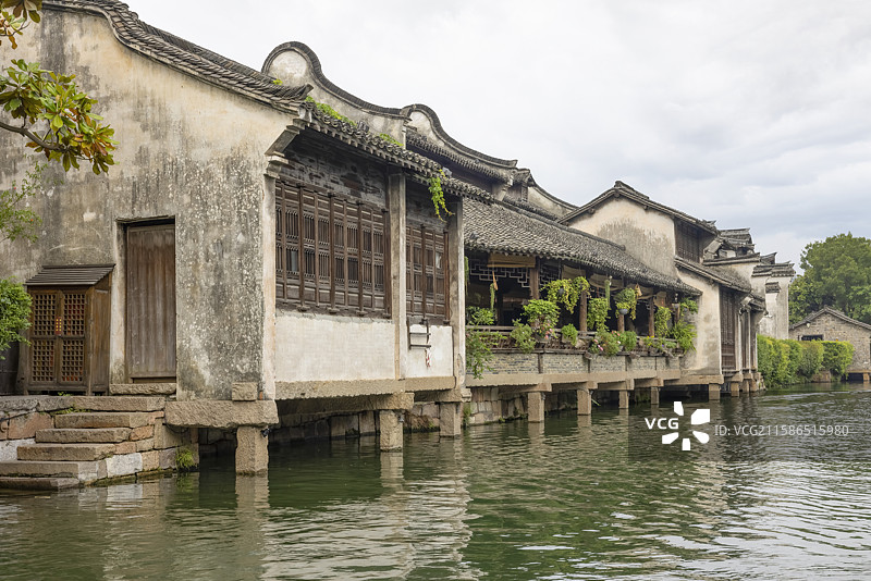江南水乡乌镇风光图片素材