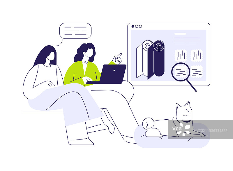 室内设计样板板抽象概念图片素材