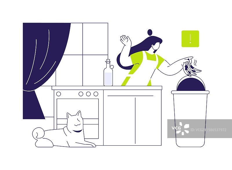 国内过度消费的抽象概念图片素材