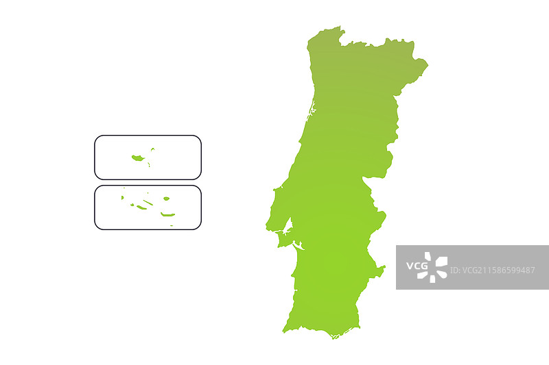 葡萄牙地图标志轮廓世界地图地球仪图片素材