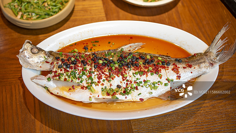 清蒸白鱼图片素材