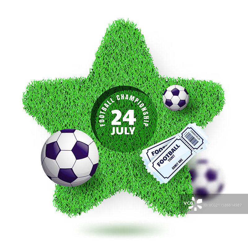 足球锦标赛海报横幅设计图片素材