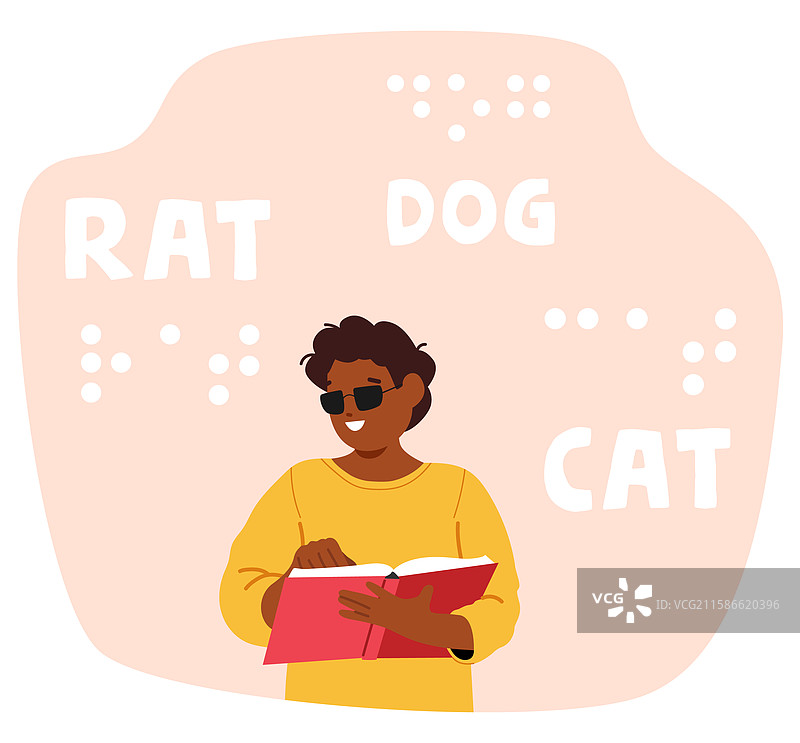 学习的卡通小学生角色图片素材