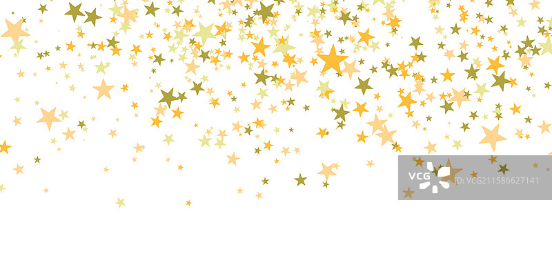 彩色星星五彩纸屑背景溅洒效果图片素材