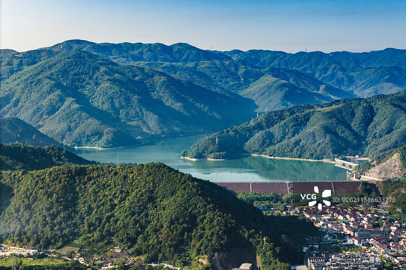 南雷雁湖（梁辉水库）图片素材