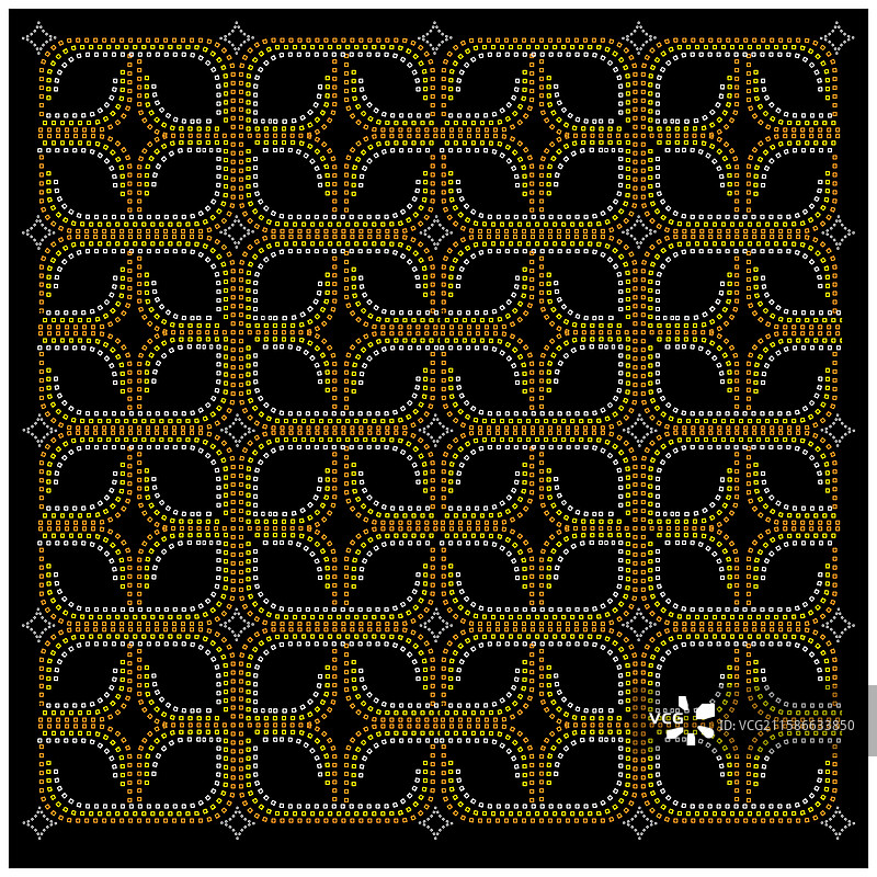 点和方形图案印刷设计图片素材