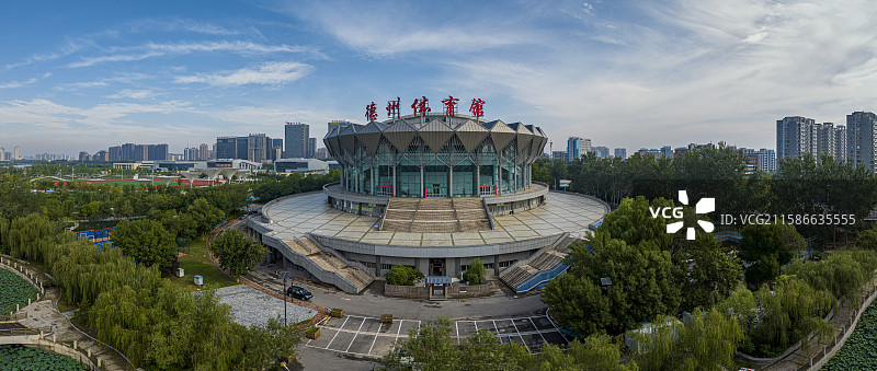 山东省德州市德城区德州体育馆图片素材