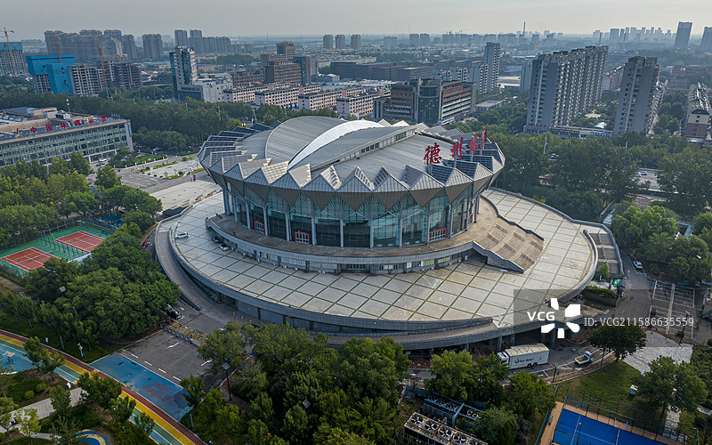 山东省德州市德城区德州体育馆图片素材