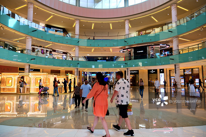 阿联酋迪拜茂商场图片素材