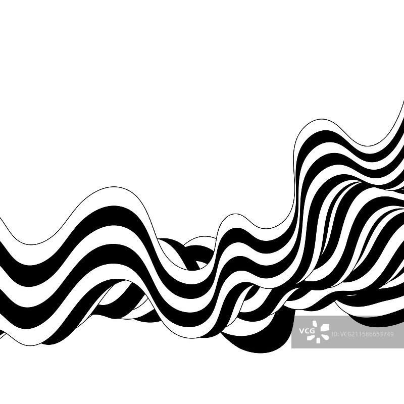 光学艺术背景几何波浪设计图片素材