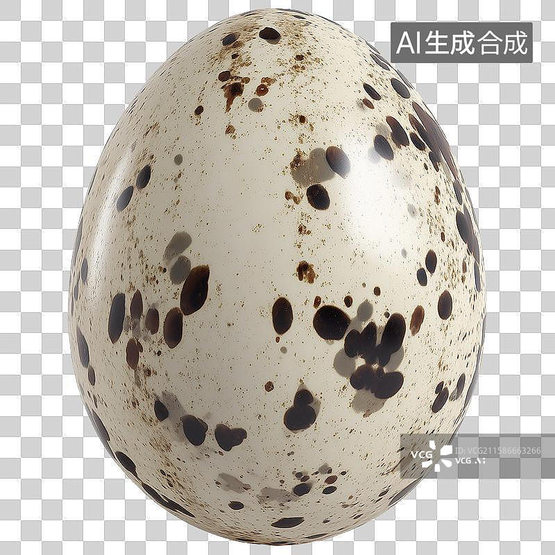【AI数字艺术】3D风格食物主题之鹌鹑蛋元素图片素材