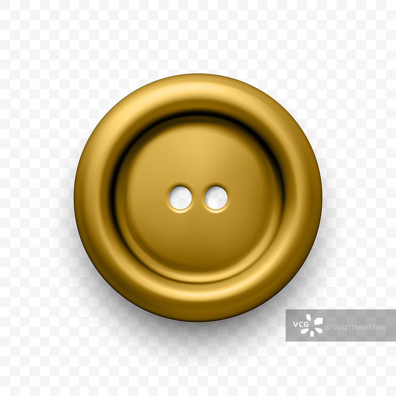 3D真实感金色缝纫扣金色图片素材