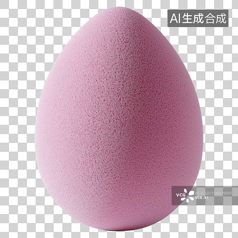 【AI数字艺术】3D风格美妆主题之美妆蛋元素图片素材