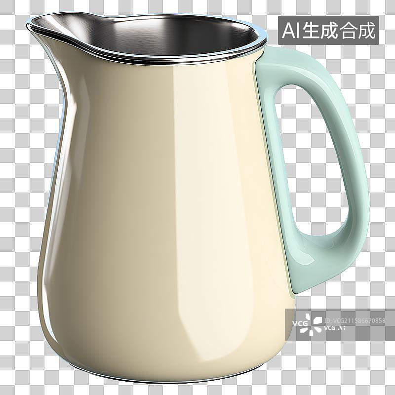 【AI数字艺术】3D风格厨房主题之水壶元素图片素材