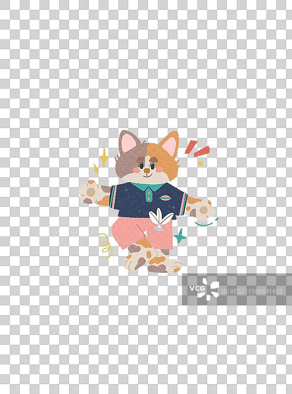 动物运动会系列doodle图片素材