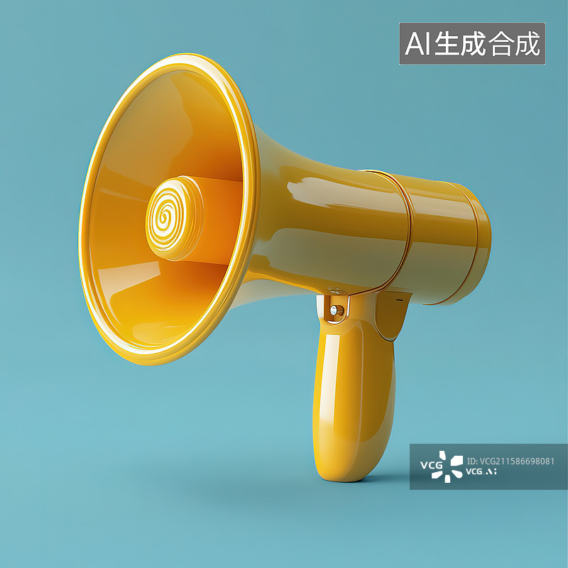 【AI数字艺术】喇叭图片素材