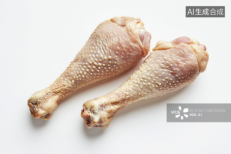 【AI数字艺术】鸡腿肉元素图片素材